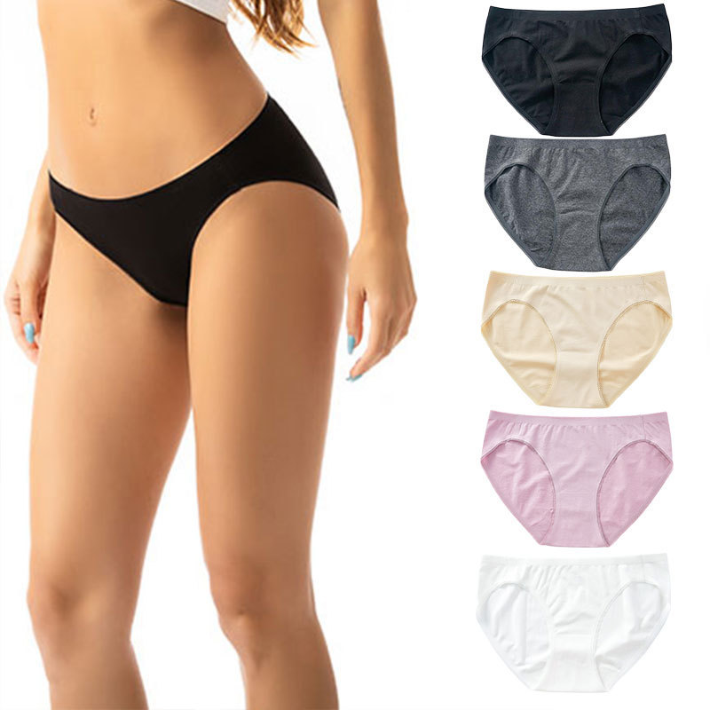 Amazon 2023 New One-Piece Cotton Briefs Breathable Cotton Underwear Women's Bikini Underwear Butt-Lifting Amazon 2023 New One-Piece Cotton Briefs Breathable Cotton Underwear Women's Bikini Underwear Butt-Lifting
