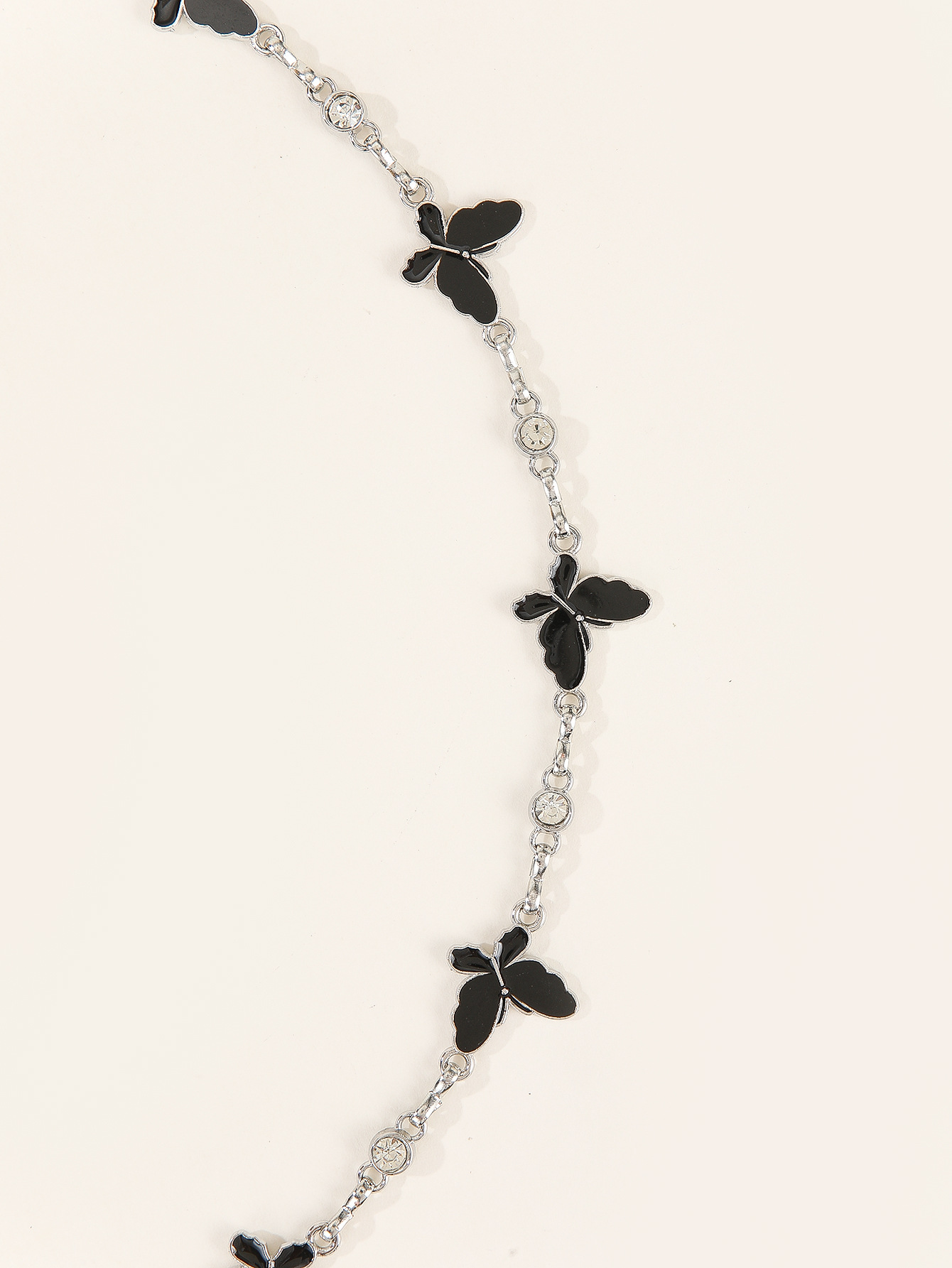 60g Weight Waist Chain Classification 1 Piece Quantity Basic Occasion Iron Material Butterfly Pattern Women's Gender Plating Design Sweet Style Sweet Butterfly Iron Plating Women's Chain Belts 8