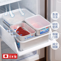日本谷口金属冷蔵庫冷凍ケース食品冷蔵収納ケース生鮮海老鶏ステーキアルミ製密封ケース