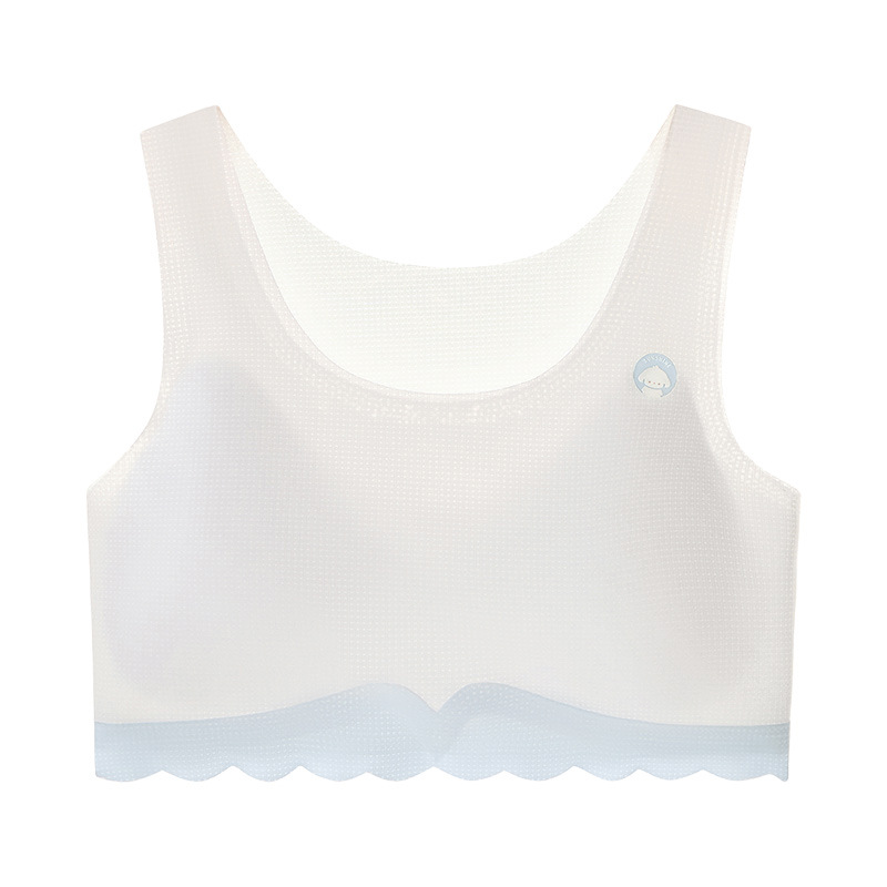 Ropa interior de niñas estudiantes de secundaria secundaria de desarrollo femenino chaleco de niñas suave y cómodo sujetador adolescente de secundaria image 6