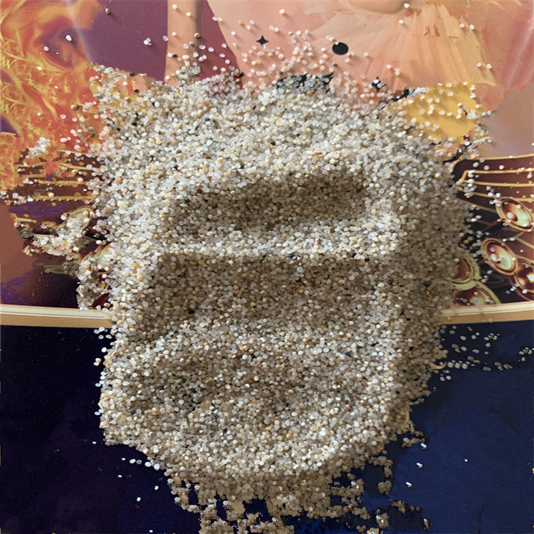 厂家供应儿童海砂  圆砾无粉尘 无异味 游乐场娱乐  淘气堡场所