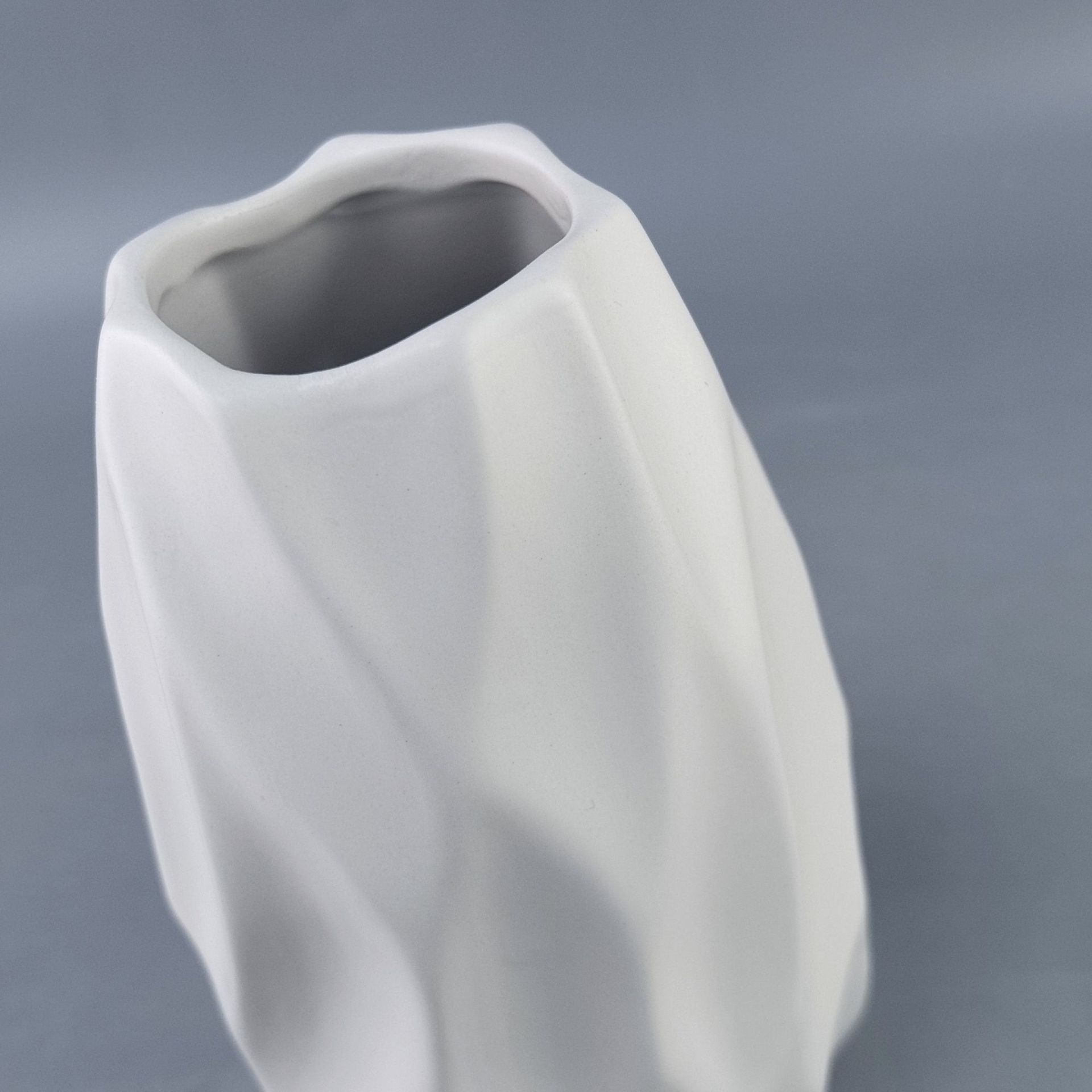 Florero de cerámica simple personalizado