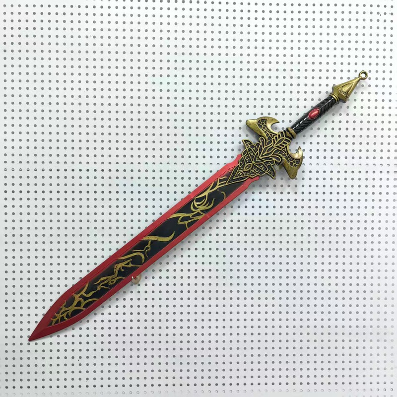 アニメゲーム周辺プラスチックPU材質模型兵器COS道具武器置物玩具未開刃模型|undefined