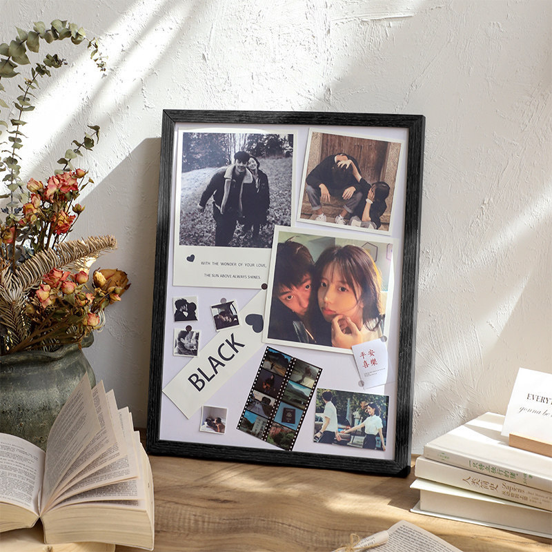 DIY Photo Frame Wall Hanging Photo Gift for Best Friend's Birthday Polaroid Combination Display Handmade Frame DIY Photo Frame Wall Hanging Photo Gift for Best Friend's Birthday Polaroid Combination Display Handmade Frame