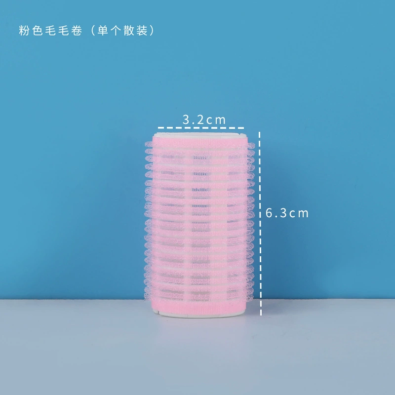 Curly self-adhesive harmless bangs for head top, adds volume