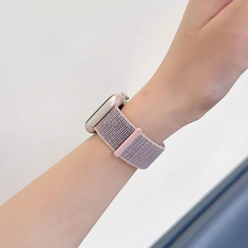 iwatch ナイロンループマジックストラップ S10 Apple S9 ウォッチ SE スポーツ 8/7/6/5 リストバンド男性と女性に適しています。|undefined