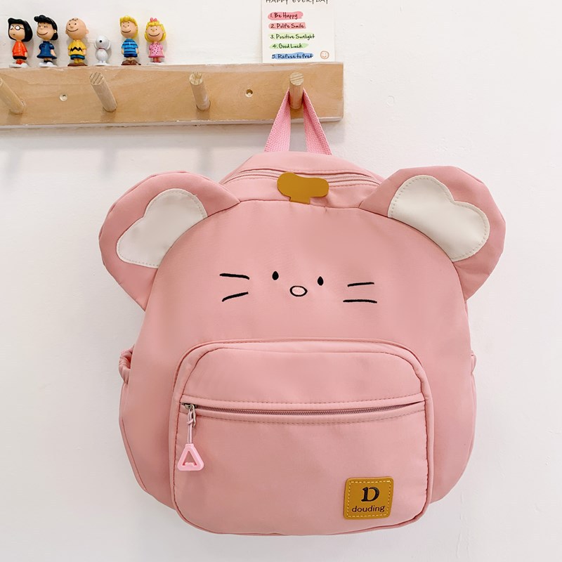 Jardín de infantes, moda, mochila para niños, nueva bolsa de viaje al aire libre casual, mochila para niños y niñas