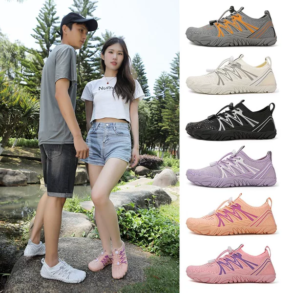 Quick-Drying River Tracing Shoes for Men and Women, Non-Slip Breathable Water Shoes for Swimming, Snorkeling, Beach Shoes, Outdoor Hiking, Rafting, and Sea Trekking Shoes