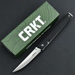 CRKT7096高品质户外折叠刀跨境货源工厂直供轴承随身便携刀具防身