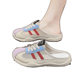 New Breathable and Cool Summer Casual Shoes 2025 Summer Non-Slip Versatile Half-Slip Casual Shoes Women's Thin Trendy Shoes