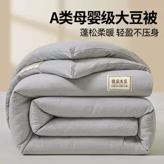 大豆纤维被子冬被加厚保暖棉被2025新款宿舍单人春秋被芯四季通用
