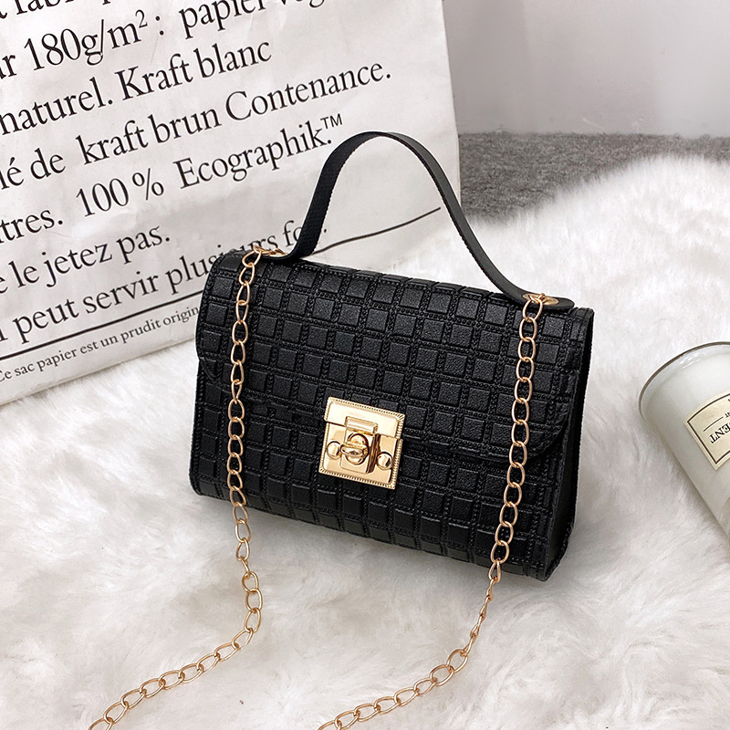 2023 nuevo bolso de mujer simple de moda bolso de hombro bolso de cadena fuente de fábrica de cabello recto image 13