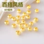 保色18k金色串珠隔珠
