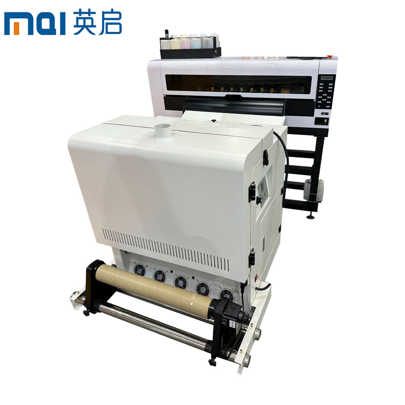 英启i3200喷头柯式白墨烫画印花机免切割排废数码热转印服装机器