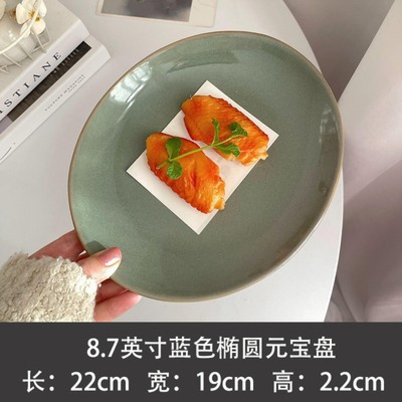 セラミック卸売ディナープレート朝食プレートセラミックウォームウッドハートフォトポーズスタイルホームクリームカラーディッシュプレート|undefined