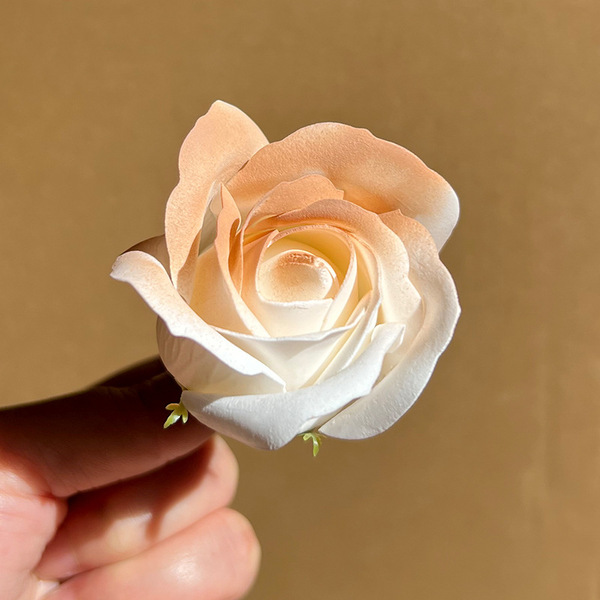 soap for St. Valentine's Day contains rose