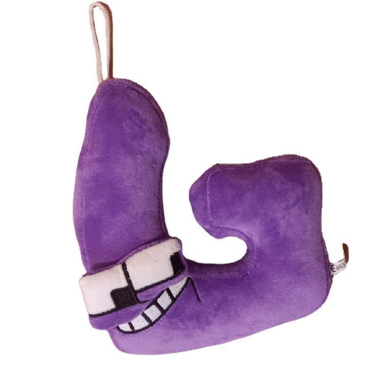 26 letras leyenda alfabeto Lore letra monstruo muñeca de peluche niños iluminación educación Juguetes