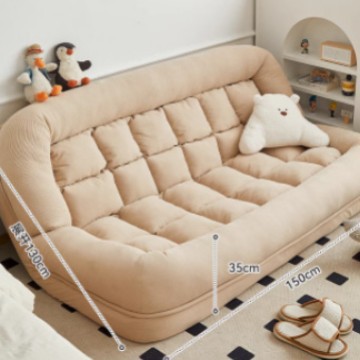 더블 라지 네스트 [150*130] 라이트 커피 코듀로이