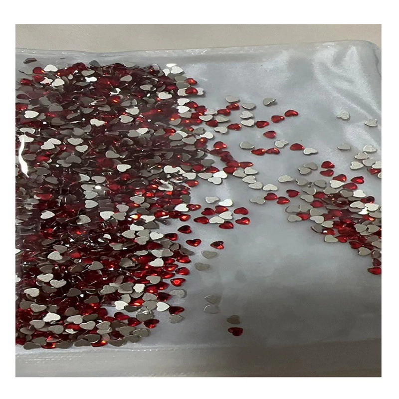 Популярный маленький размер плоский алмаз особой формы красный гвоздь прилипание Алмазное стекло алмаз оптом интернет знаменитости дрель для ногтей оптом