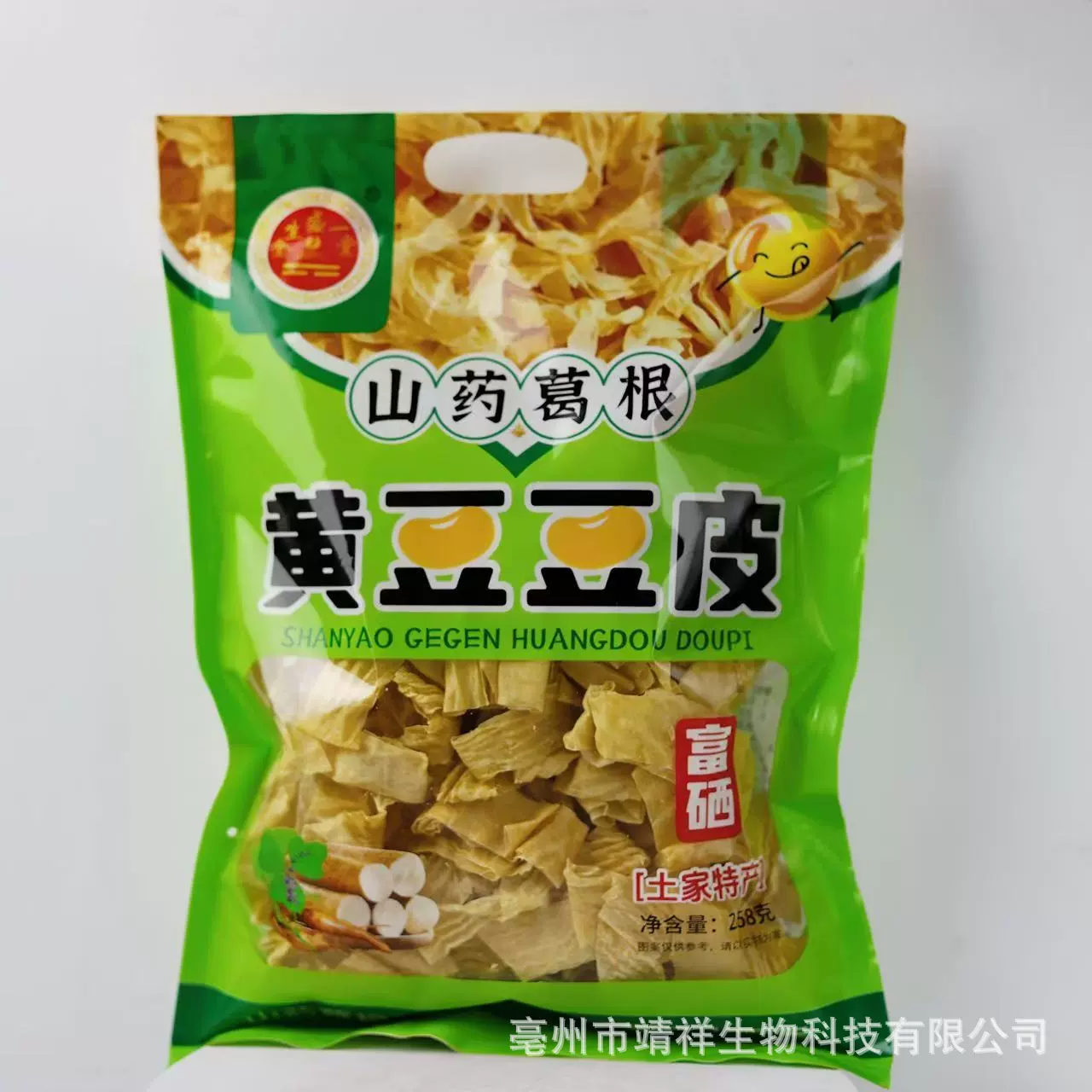 富硒老豆皮铁棍山药豆腐皮鸡蛋豆皮儿豆制品干货团购锁客开业会销