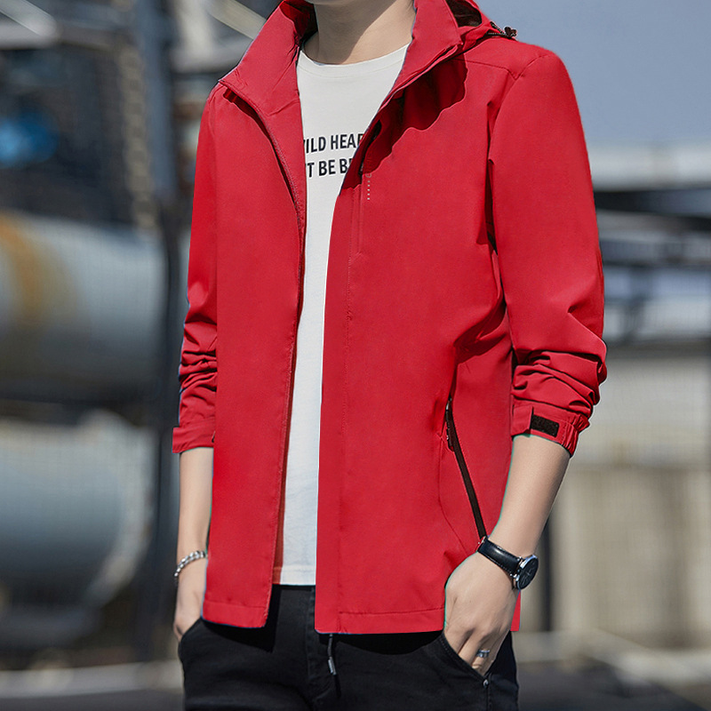 Chaqueta deportiva para hombres 2024 primavera nueva moda casual vestir impermeable chaqueta al aire libre ropa de hombre image 11