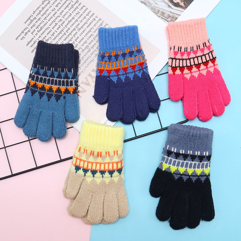 Children's keep warm demi-season travel gloves for men and women for…