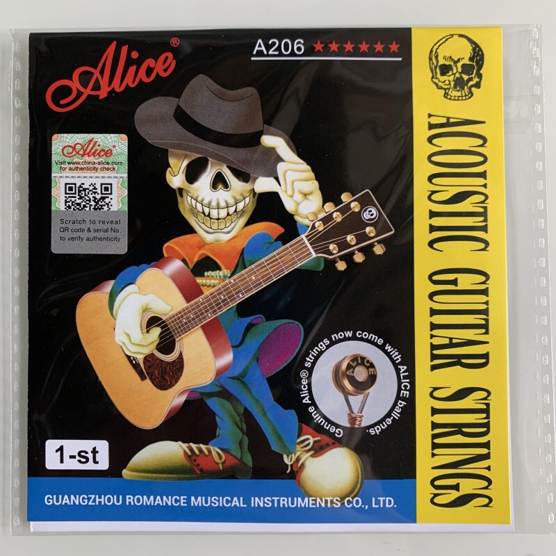 Alice Alice strings A206-SL folk guitar single string 1 string 2 string 3 string 4 string 5 string 6 string starter set string Alice Alice strings A206-SL folk guitar single string 1 string 2 string 3 string 4 string 5 string 6 string starter set string