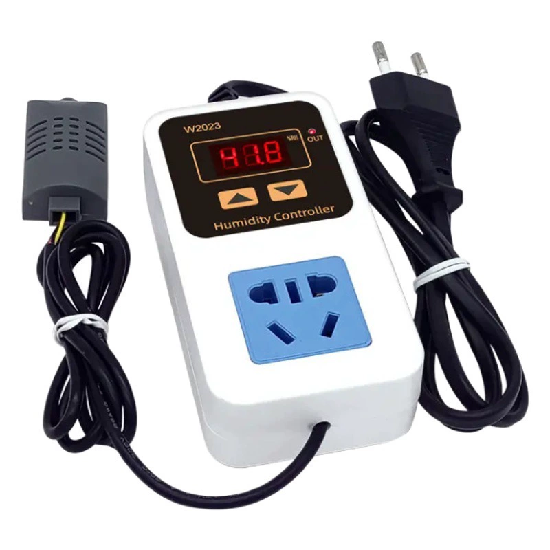 ZFXW2023 цифровой дисплей Контроллер влажности контроль влажности увлажнение осушение Постоянная Влажность интеллектуальное гнездо контроля влажности 0,1% относительной влажности