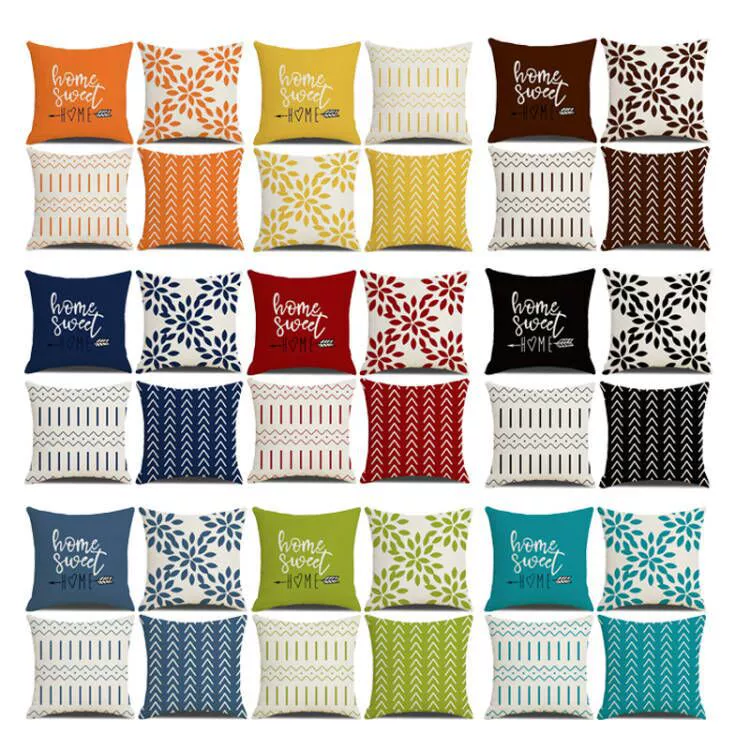 Фабрика прямых продаж взрывы минималистский геометрический узор наволочка автомобильного дивана декоративная наволочка