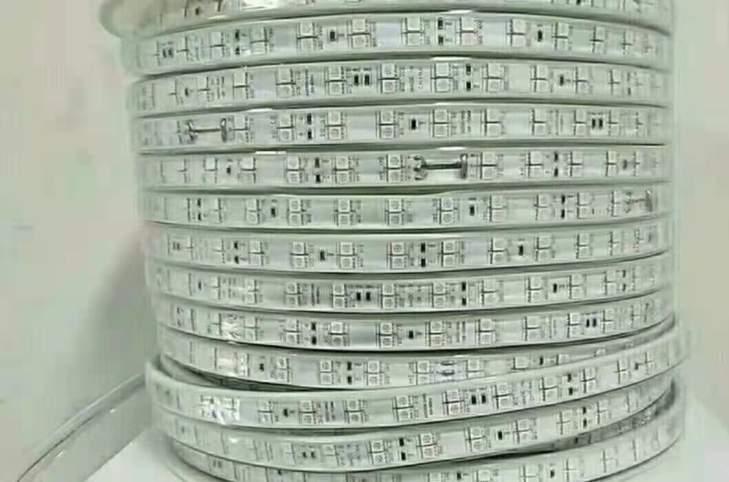 5050-120珠铜线七彩RGB含渐变功能/2835-180珠双排透镜铜线白光