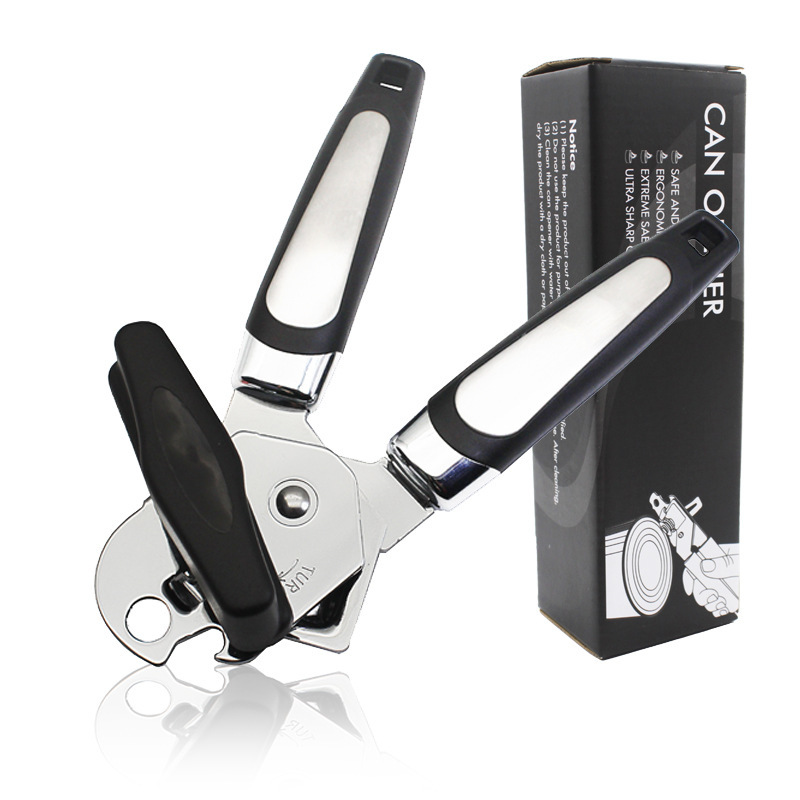 Cross-border manual three-in-one Multi-functional powerful can knife lid opener kitchen can opener bottle opener