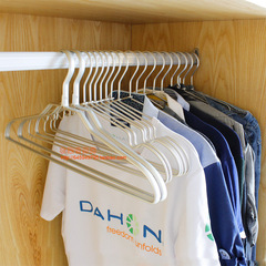 BB4C批發鋁衣架大碼衣服掛 加長加厚冬裝羽絨大衣架子 收納洗