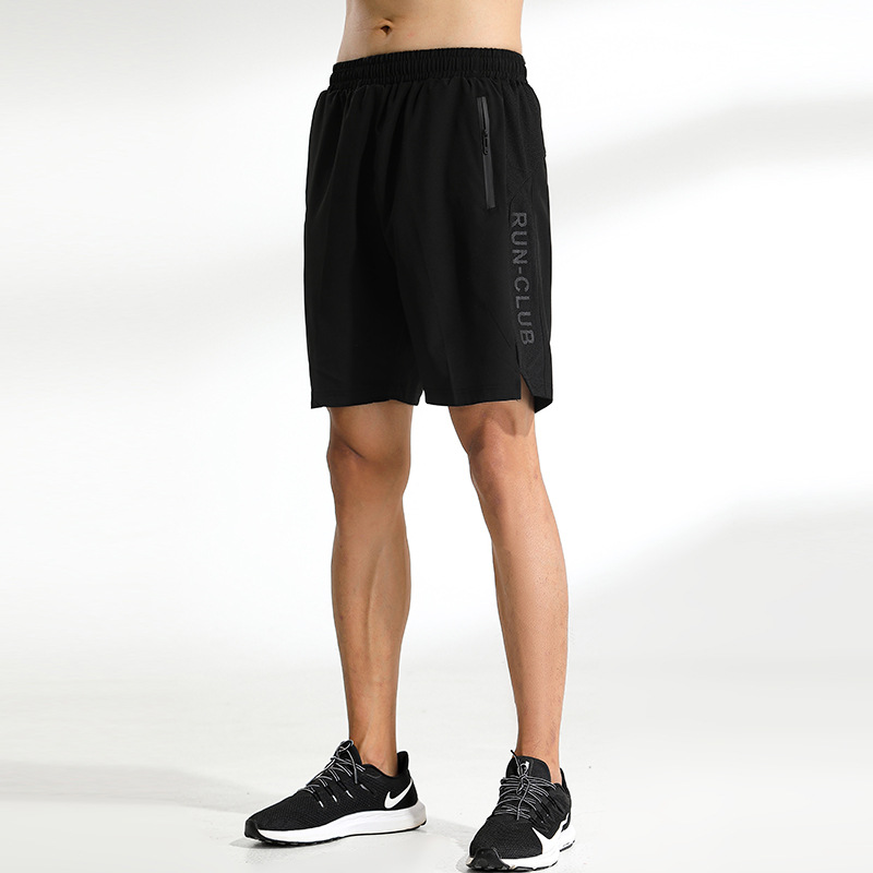 Pantalones cortos deportivos más tamaño de los hombres pantalones cortos casuales delgados de verano de seda de hielo de secado rápido pantalones cortos para correr pantalones cortos de fitness