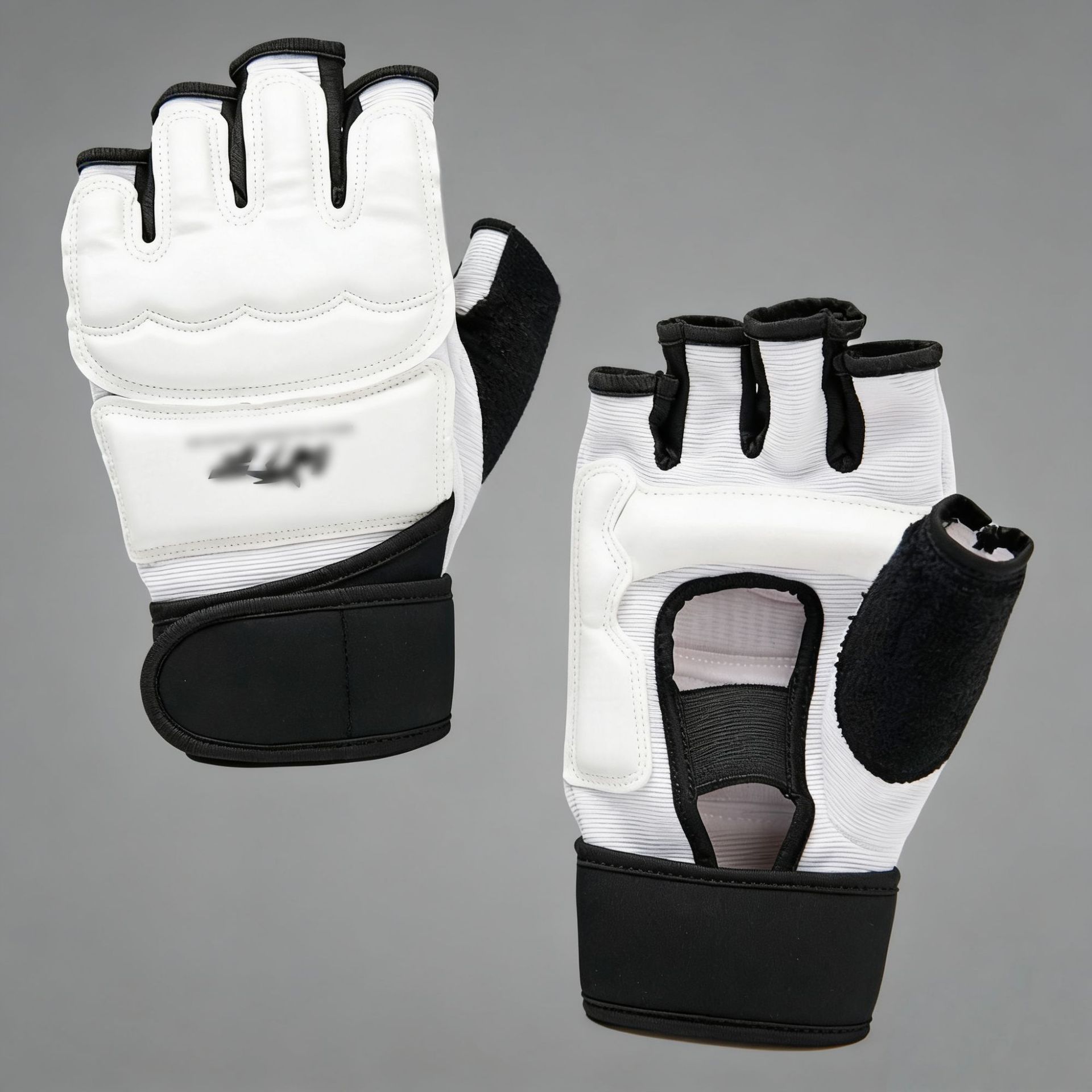 Taekwondo Gloves, Half-Finger Gloves, Adult and Children's Sanda Gloves, Men's and Women's Sandbag Training Fighting Gloves