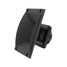 140x140x83mm正方形螺纹口工塑号角5.5寸高音喇叭头塑料扩音号筒