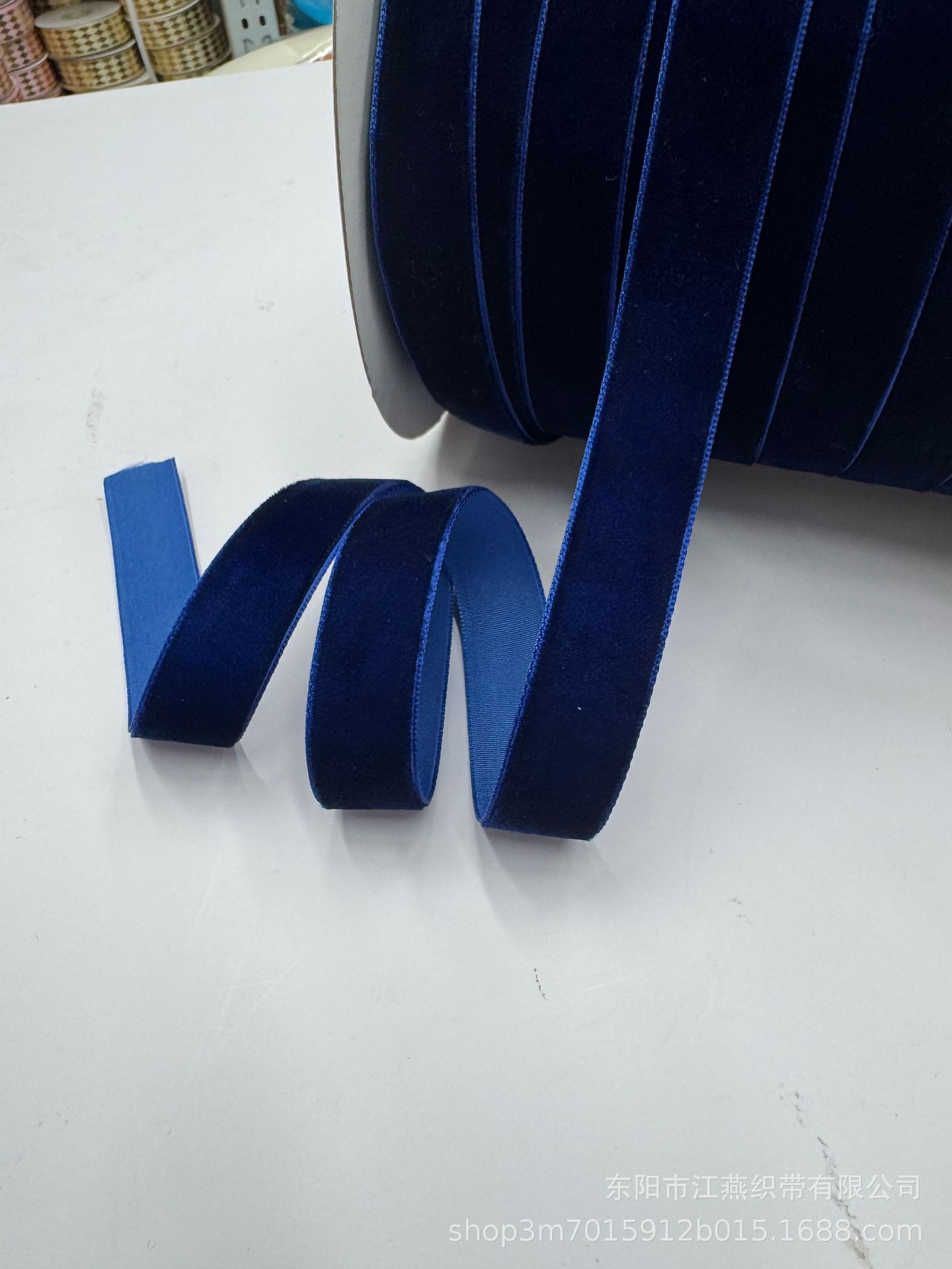 Cinturón de flocado spot unilateral cinta de lana de doble cara cinta de lana 2CM2.5cm spot al por mayor cinta de lana de color accesorios de ropa