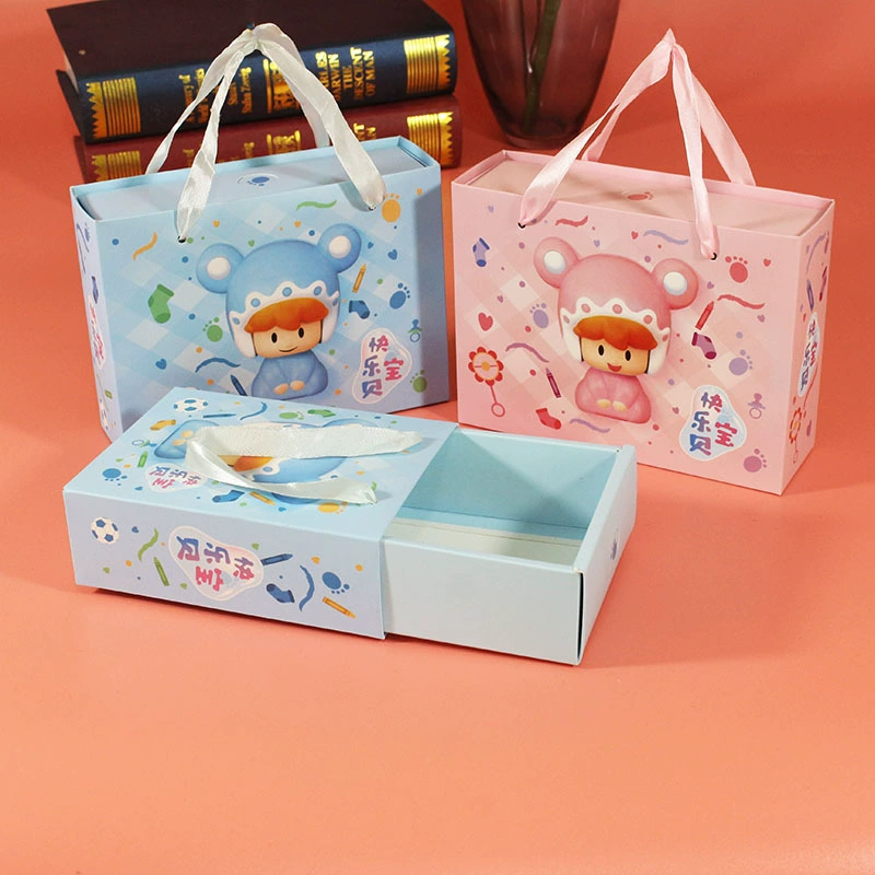 Children's handheld gift box, Birthday gift, high-quality style