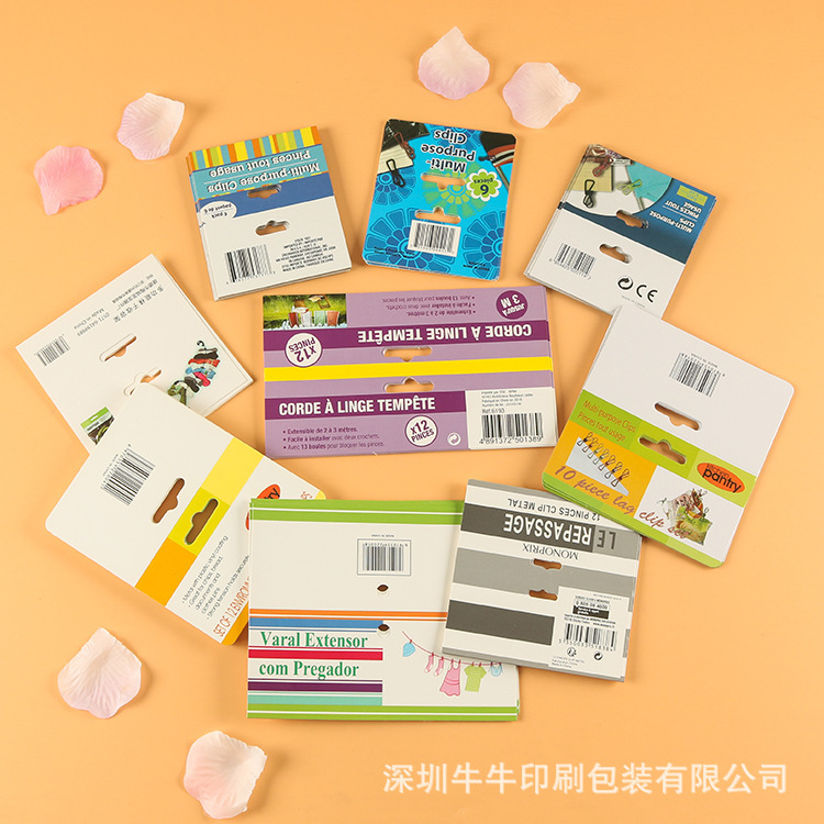 Customized kraft paper packaging paper card clothing tag waist seal…