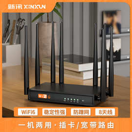 严选4G免安装路由器WiFi宿舍家用CPE即插即用稳定网络支持OEM定制