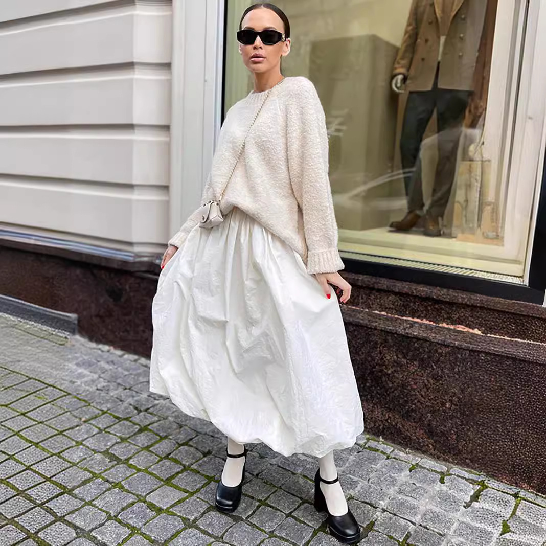 Daily Comfort And Casual Girlish Style Skirt For Women