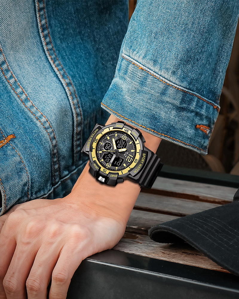 Men's Sports Watch Luminous Waterproof Electronic Digital Sport_voghion.com
