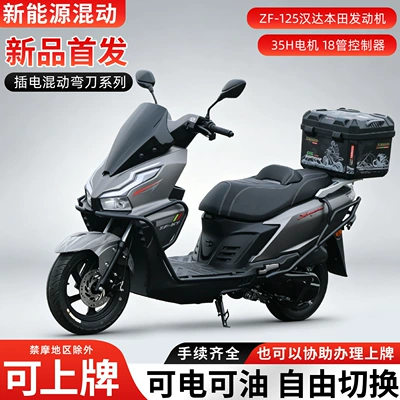 Plug-In New Energy Atv Oil-Electric Motosikletlər