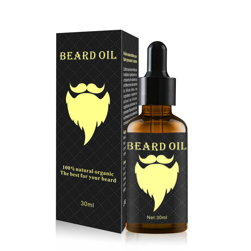 Aichun 30ml Beard Essential Oil Men's Care Essential Oil Smooth Nourishing Repair Beard Oil Sample Oem