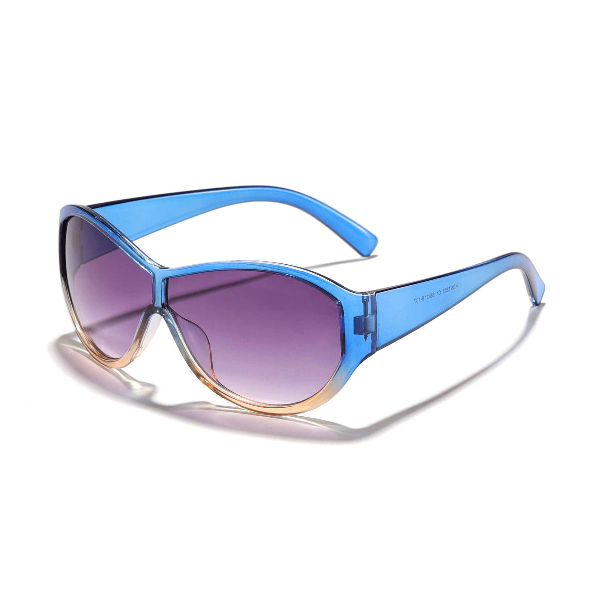 Espejo de sapo de marco grande europeo y americano para hombres y mujeres transfronterizos nuevas gafas de sol de ciclismo retro a prueba de viento gafas de sol de protección UV para exteriores