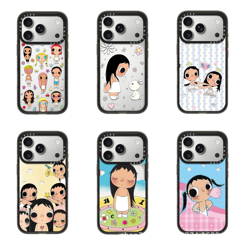 Cute Little Jade Yuy Rutile Family Head C's Magsafe Magnetic Case Compatible with iPhone Apple 17 Pro Max