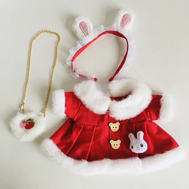 No. s Beier Lulu ropa 30cm conjunto oso muñeca ropa hecha a mano oso de peluche muñeca regalo para niñas