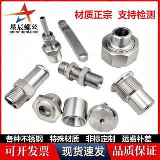 304/316/2205/2507/021非标件定制加工点胶奈落发黑工艺键销订做