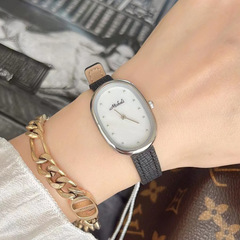 Mishali/Milisa – Sleek, Elegant, and Timeless: Chic Mid-Century Women's Watch with a Luxurious Leather Strap