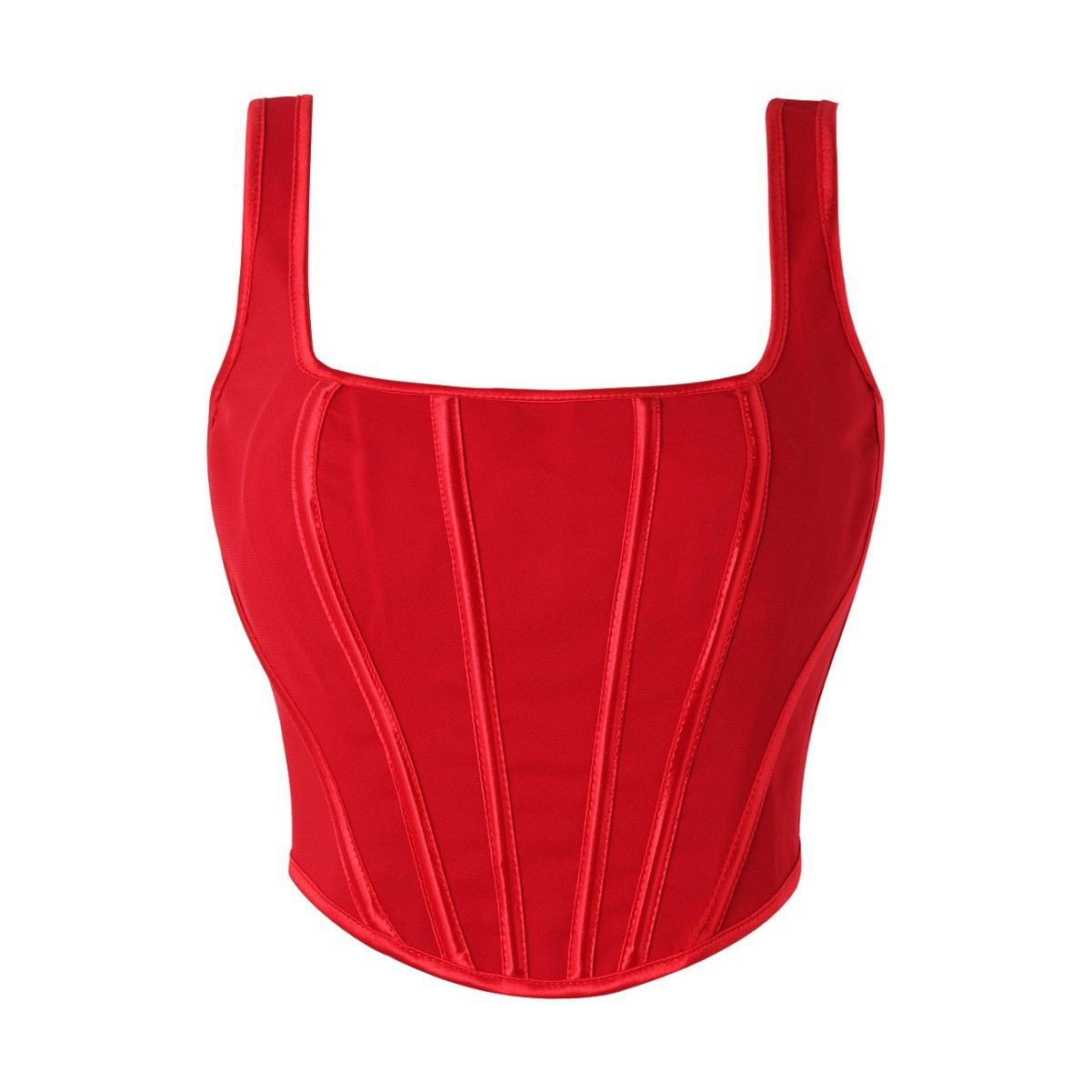 Europa y los Estados Unidos correa de hombro de color sólido para el pecho, cintura de cintura, hueso de pescado, ropa de plástico, suministro transfronterizo, temu Amazon