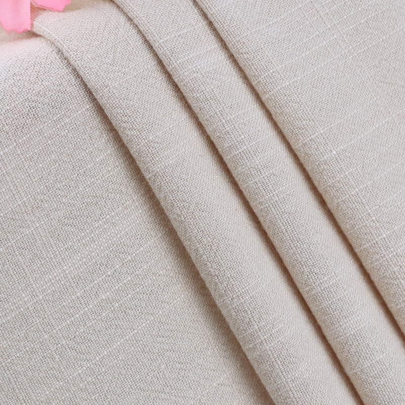 12 piezas de tela de mezcla de lino y rayón con acabado de bambú, tela de lino y algodón en stock, tela para vestidos de mujer para primavera y verano. image 5